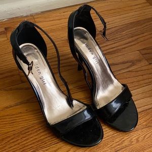 Madden Girl 3 inch black heels